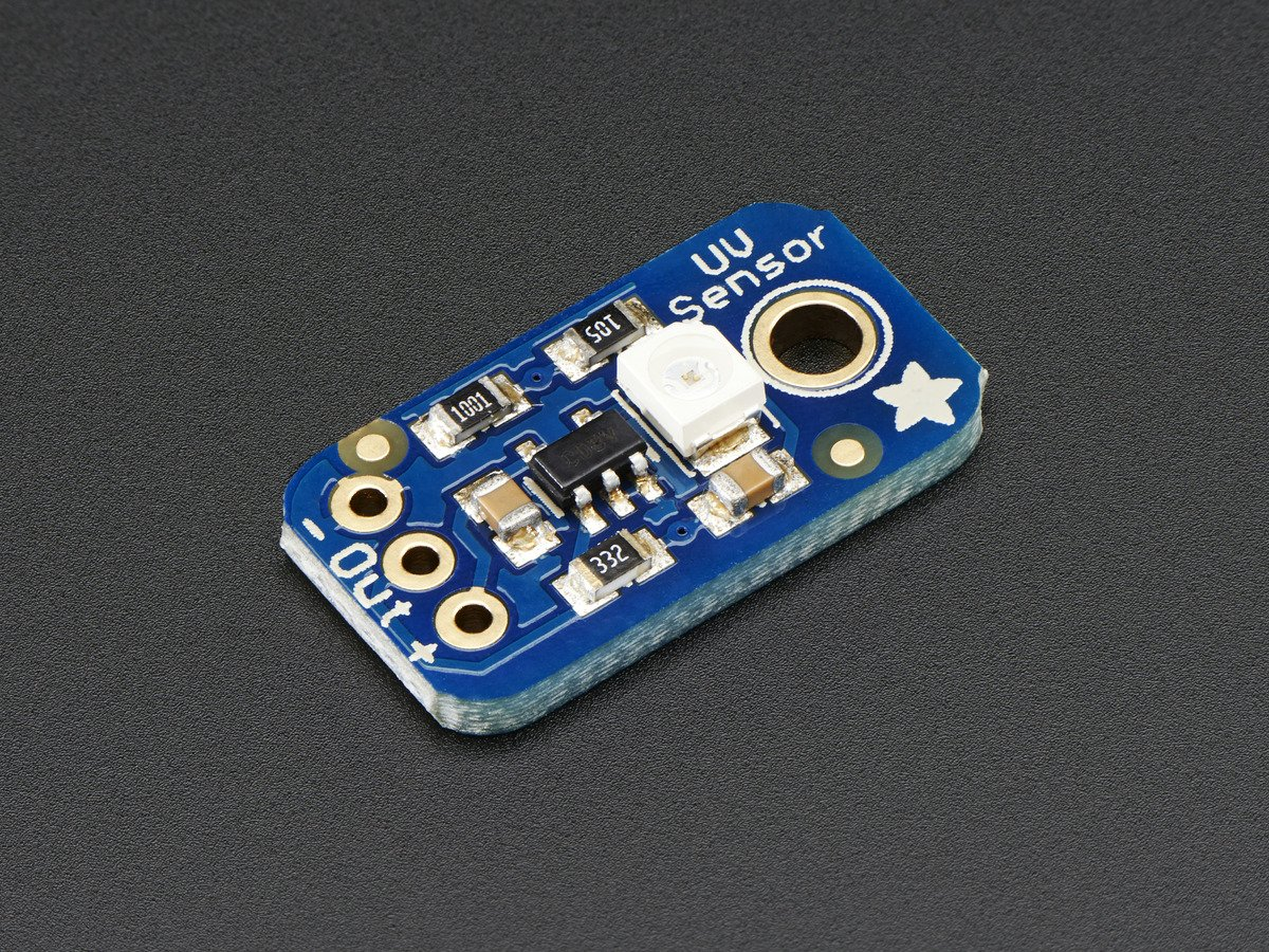 Sensor de radiación ultravioleta